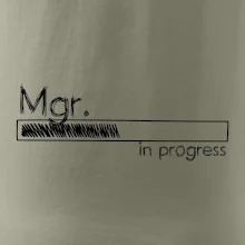 In progress titul Mgr. magister / magistra