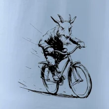 Drsný cap na bicykli