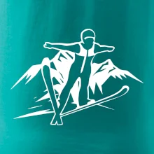 Letiaci skokan biely