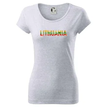 Lithuania - nápis vlajka