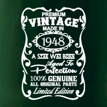 Vintage Etiketa - 1948