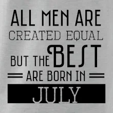 All men are created equal july