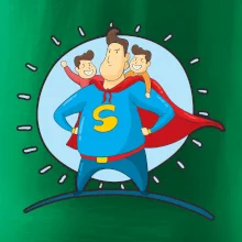 Otec superman - chlapec a chlapec