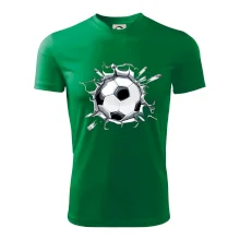 Futbalová lopta v triku Futbalová lopta v triku