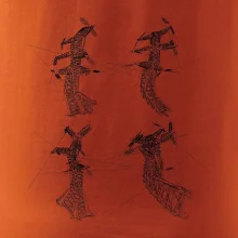 Skrútený stožiar vysokého vedenia