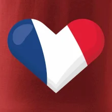 Francúzska vlajka srdca
