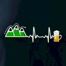 EKG z hôr na pivo EKG z hôr na pivo