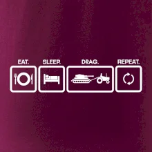 Eat sleep drag repeat