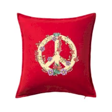 Peace symbol pieskový