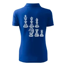 Šachové figúrky kreslené