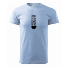 Ideas come after coffee