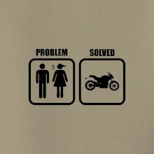 Problém cestná motorka