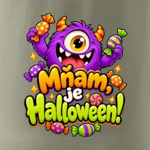 Mňam je Halloween cukríkové strašidlo