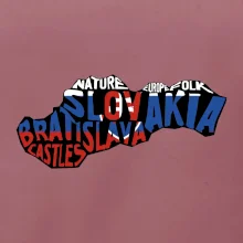 Mapy - názvy miest - Slovensko