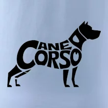 Cane corso nápis v tele