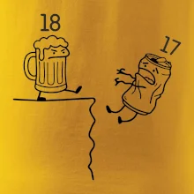 Pivo narodeniny - útes 18 rokov