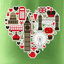 Britské srdce - objekty