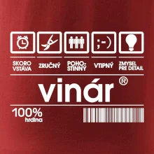 Čiarový kód - vinár