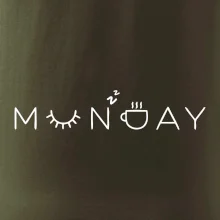 Monday nápis
