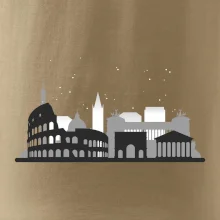 Rím silueta pamiatky