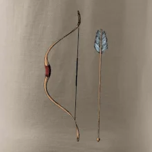 Lúk a šíp kresba Lúk a šíp kresba