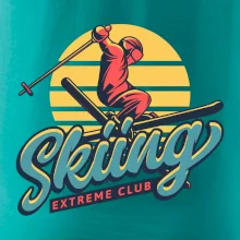 Skiing winter extreme cup