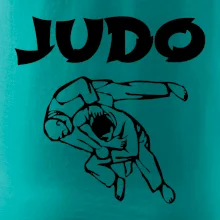 Judo nápis + postavy Judo nápis + postavy