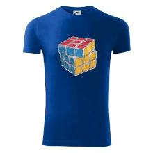 Rubikova kocka kreslená