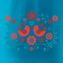 folklór - dva červené vtáčiky folklór - dva červené vtáčiky