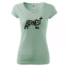 Bernese Mountain Dog nápis v tele