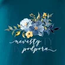 Nevesty podpora kvety modré