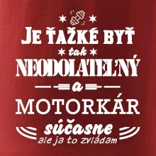Neodolateľný motorkár