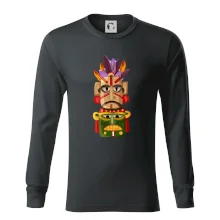 Mayová maska s perím Mayová maska s perím