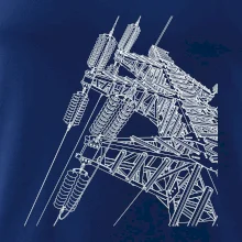 Nákres stožiara vysokého napätia Nákres stožiara vysokého napätia