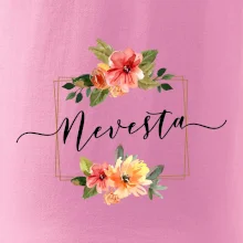 Nevesta štvorec oranžový