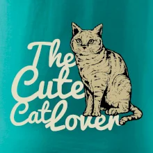 The cute cat lover