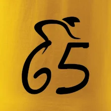 Cyklista oslavuje šesťdesiatpäťku (65)