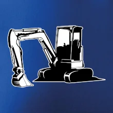 Bager bez nápisu čiernobiely