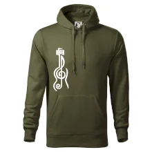 Husľový kľúč gitara Husľový kľúč gitara