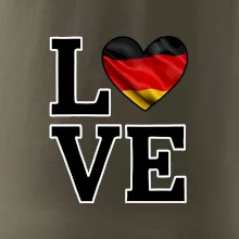 Love Nemecká vlajka