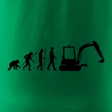 Evolúcia bager malý Evolúcia bager malý