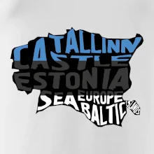 Mapy - názvy miest - Estónsko