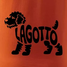 Lagotto nápis v tele