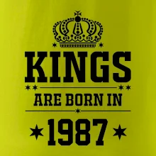 Kings are born in 1987