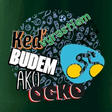 Keď vyrastiem budem ako ocko cestný bicykel