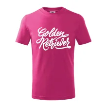 Golden retriever - nápis okrasný