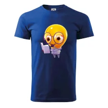 Žiarovka premýšľa nad knihou