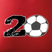 Futbal okrúhle narodeniny 20