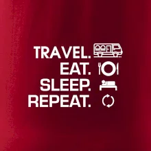 Eat sleep travel - Van Eat sleep travel - Van