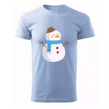 Snehuliak so šálom